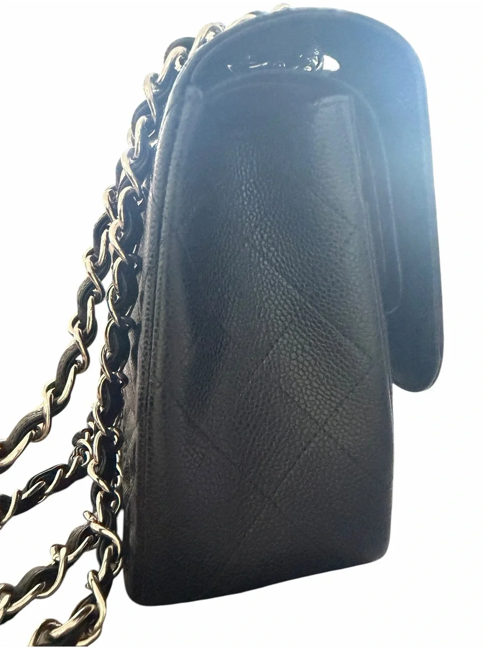🖤 CHANEL Classic Double Flap | Black Caviar Leather | Silver Hardware 🖤